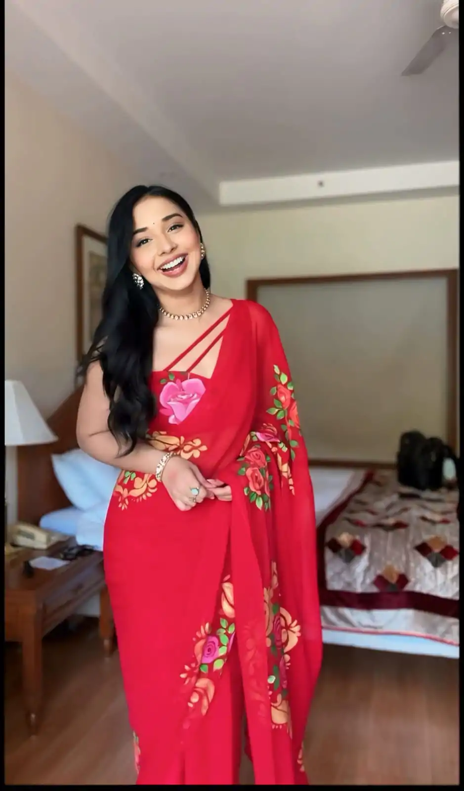 SC 278 Red Color Pure Soft Georgette Silk Design All Over Saree , Party Wear, Events, Festivals Expected Delivery 4-6 Working Days 1599/- | Sarees, Bollywood Sarees, Creative Sarees, Designer Sarees, Embroidered Sarees, Ethnic Saree, Modern Digital sarees, Party Wear Sarees