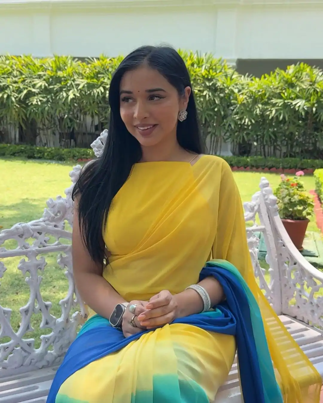   SC 277 Yellow Color Pure Soft Georgette Silk Design All Over Saree , Party Wear, Events, Festivals Expected Delivery 4-6 Working Days 1599/- | Sarees, Bollywood Sarees, Creative Sarees, Designer Sarees, Embroidered Sarees, Ethnic Saree, Modern Digital sarees, Party Wear Sarees