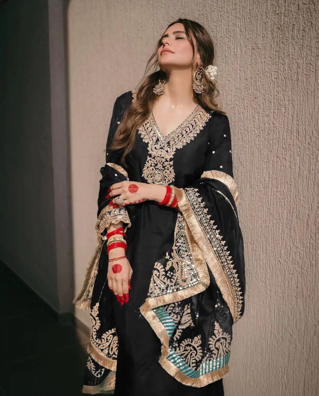 SRK 5153 Black Color Pure Chinnon Silk Embroidery Sequence Salwar Suit Wedding, Party, Festive, Events Expected Delivery 4-6 Working Days @ 1899/- | Jump Suits, Salwar suit, Designer Suits, Casual Suits, Creative suits, Palazzo Suits, Party Wear Suits, Patiala Suits, Straight Suits