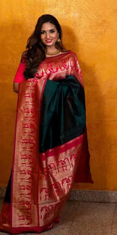 KP 2031 Green Color Soft Lichi Silk Jacquard On All Over Saree Casual, Party Wear, Wedding, Events Etc. Expected Delivery 4-6 Working Days @1449/- | Sarees, Bollywood Sarees, Creative Sarees, Designer Sarees, Embroidered Sarees, Ethnic Saree, Modern Digital sarees, Party Wear Sarees