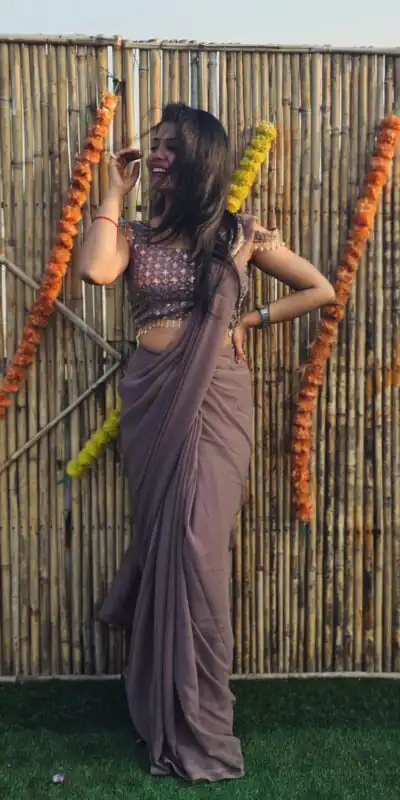 RANGILA Grey Color Faux Georgette Sequence Embroidery Saree Casual, Party Wear, Wedding, Events, Etc. Expected Delivery 4-6 Working Days 1899/- | Sarees, Bollywood Sarees, Creative Sarees, Designer Sarees, Embroidered Sarees, Ethnic Saree, Modern Digital sarees, Party Wear Sarees
