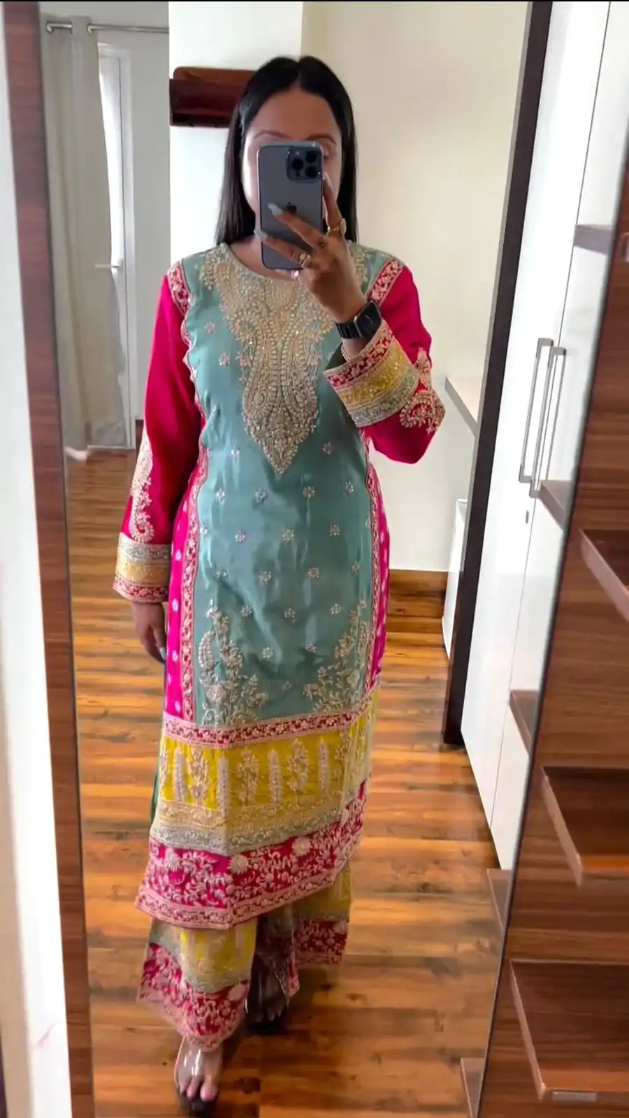 KD 1468 Blue Chinon Silk Sequence Work Salwar Suit Casual, Party, Festive, Events Wedding Etc.  Expected Delivery 4-6 Working Days @3149/- | Salwar suit, Designer Suits, Casual Suits, Creative suits, Palazzo Suits, Party Wear Suits, Straight Suits