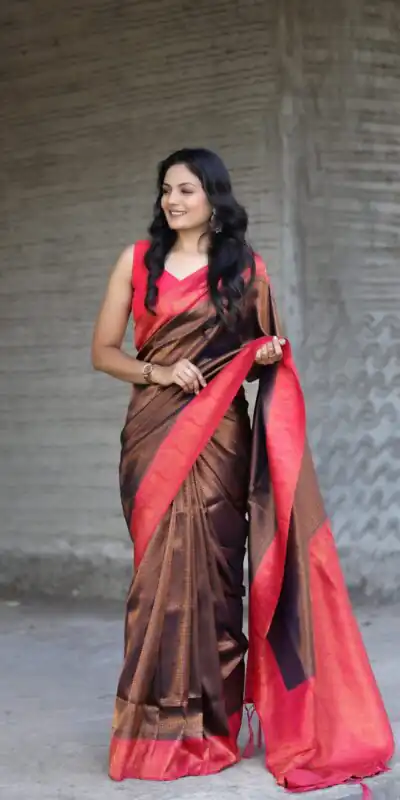 GK Mayurika Coffee Color Soft Silk Beautiful Rich Pallu All Over Saree Events Casual Wedding Festive . Expected Delivery 4-6 Working Days @1999/- | Sarees, Bollywood Sarees, Creative Sarees, Designer Sarees, Embroidered Sarees, Ethnic Saree, Modern Digital sarees, Party Wear Sarees