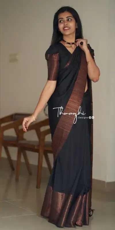 KP 3092 Black Color Soft Lichi Silk Jacquard On All Over Saree Casual, Party Wear, Wedding, Events Etc. Expected Delivery 4-6 Working Days @1399/- | Sarees, Bollywood Sarees, Creative Sarees, Designer Sarees, Embroidered Sarees, Ethnic Saree, Modern Digital sarees, Party Wear Sarees