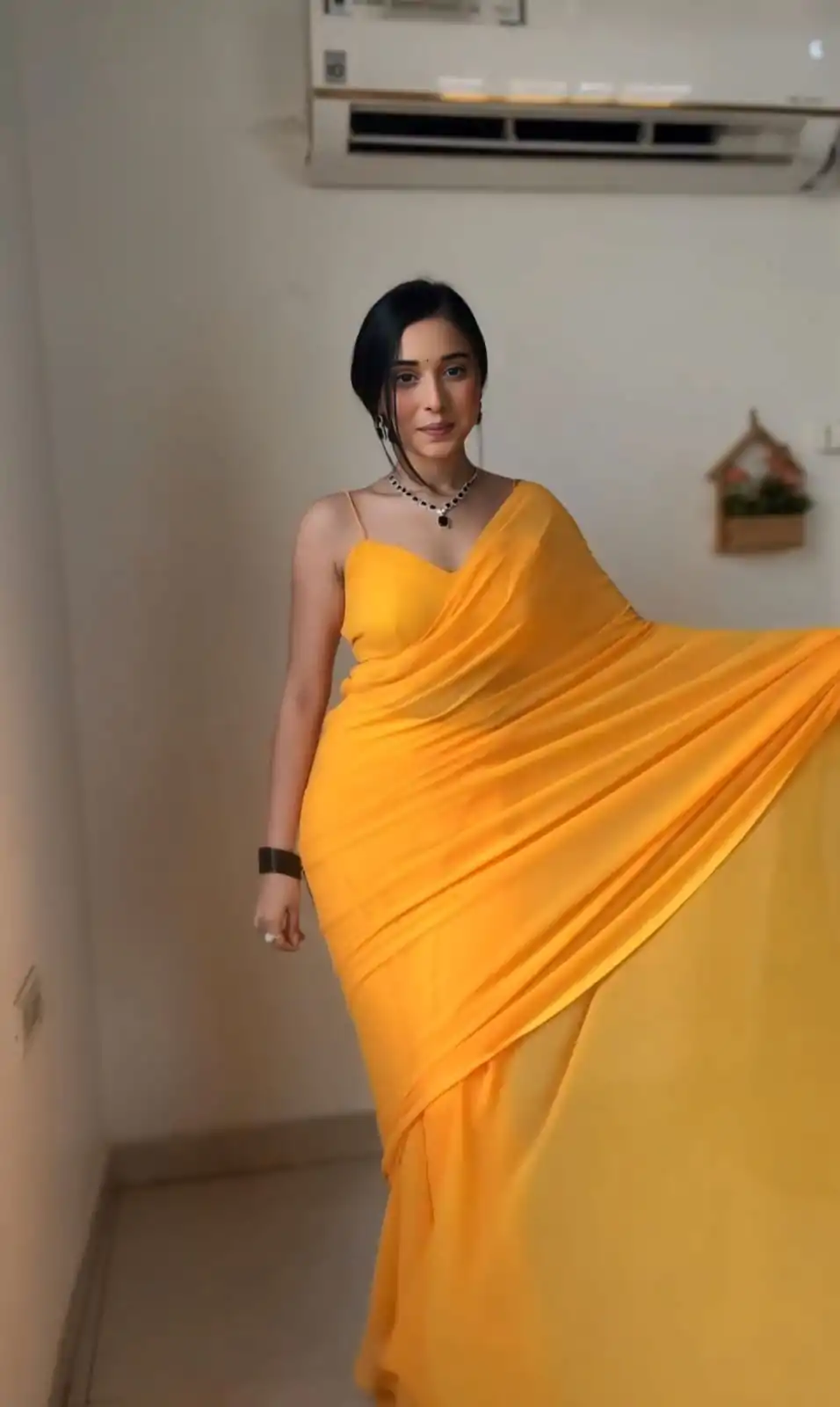   SC 192 Yellow Color Pure Soft Georgette Silk Design All Over Saree , Party Wear, Events, Festivals Expected Delivery 4-6 Working Days 1499/- | Sarees, Bollywood Sarees, Creative Sarees, Designer Sarees, Embroidered Sarees, Ethnic Saree, Modern Digital sarees, Party Wear Sarees