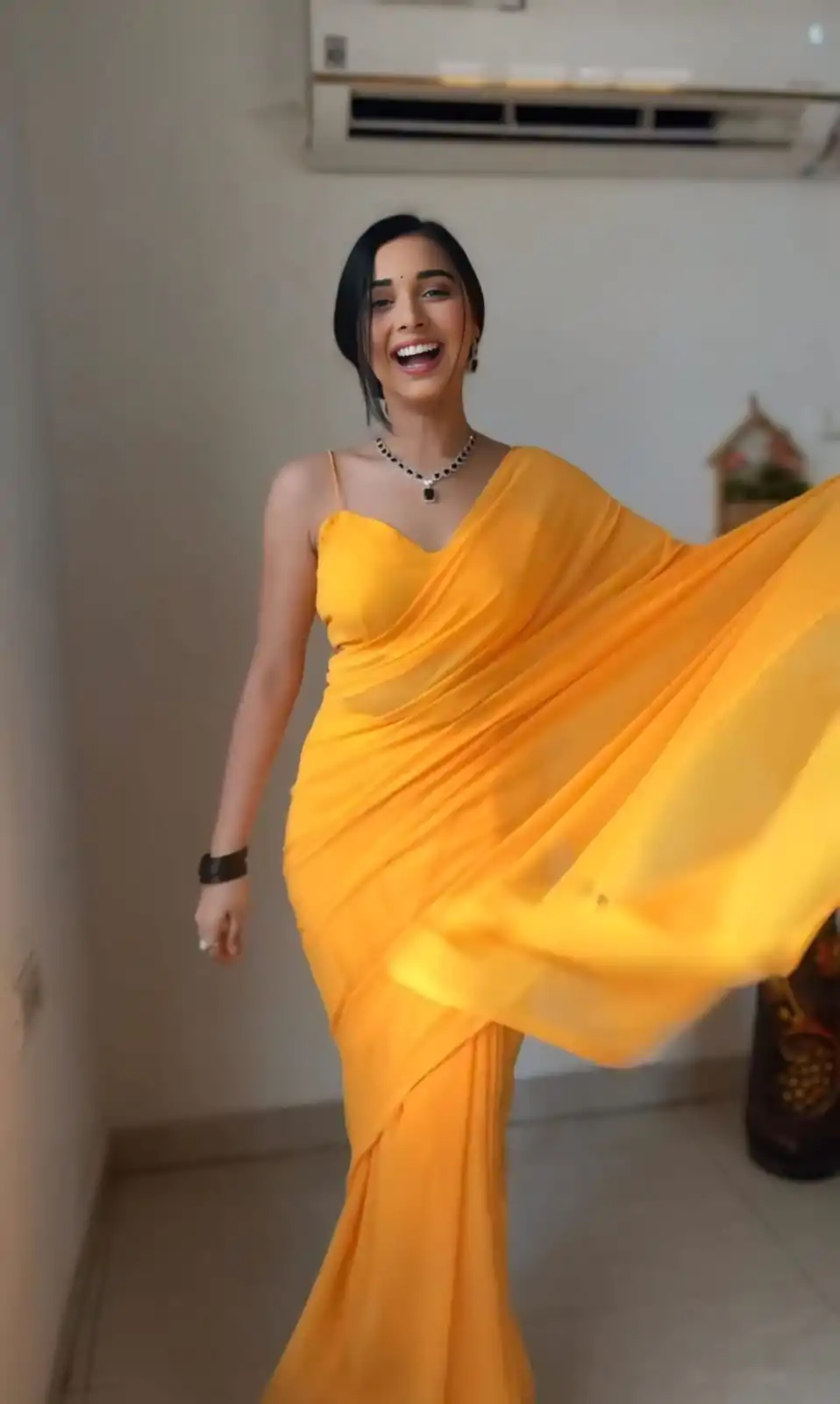   SC 192 Yellow Color Pure Soft Georgette Silk Design All Over Saree , Party Wear, Events, Festivals Expected Delivery 4-6 Working Days 1499/- | Sarees, Bollywood Sarees, Creative Sarees, Designer Sarees, Embroidered Sarees, Ethnic Saree, Modern Digital sarees, Party Wear Sarees