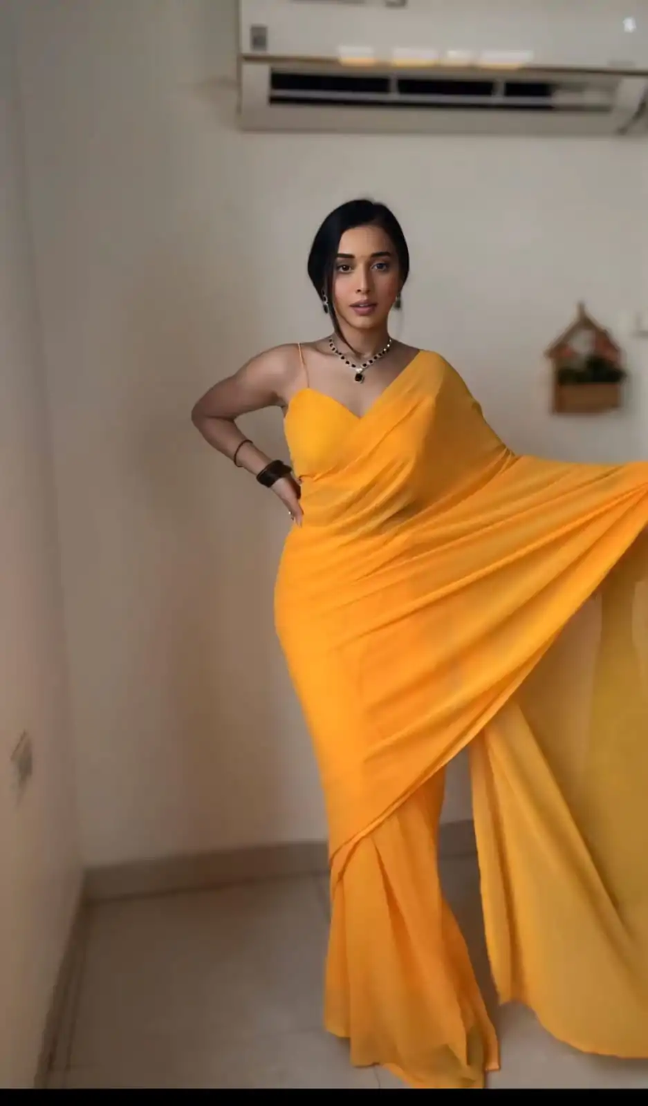  SC 192 Yellow Color Pure Soft Georgette Silk Design All Over Saree , Party Wear, Events, Festivals Expected Delivery 4-6 Working Days 1499/- | Sarees, Bollywood Sarees, Creative Sarees, Designer Sarees, Embroidered Sarees, Ethnic Saree, Modern Digital sarees, Party Wear Sarees