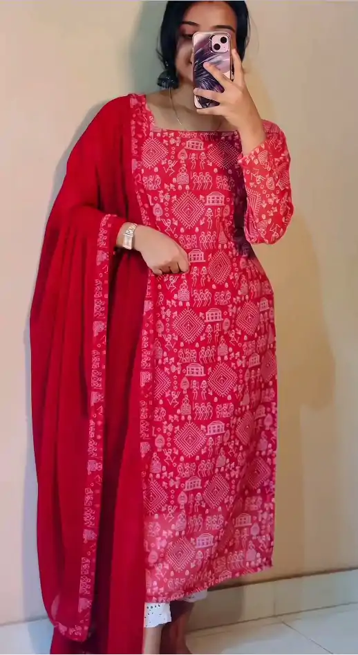 MC 1021 Pink Color fox Georgette Printed Kurti Casual, Party Wear, Wedding, Events, Festivals Wear Expected Delivery 4-6 Working Days @1369/- | Kurti, Bollywood Kurti, Creative Kurtis, Designer Kurti, Party Wear Kurti, Selfie Kurti