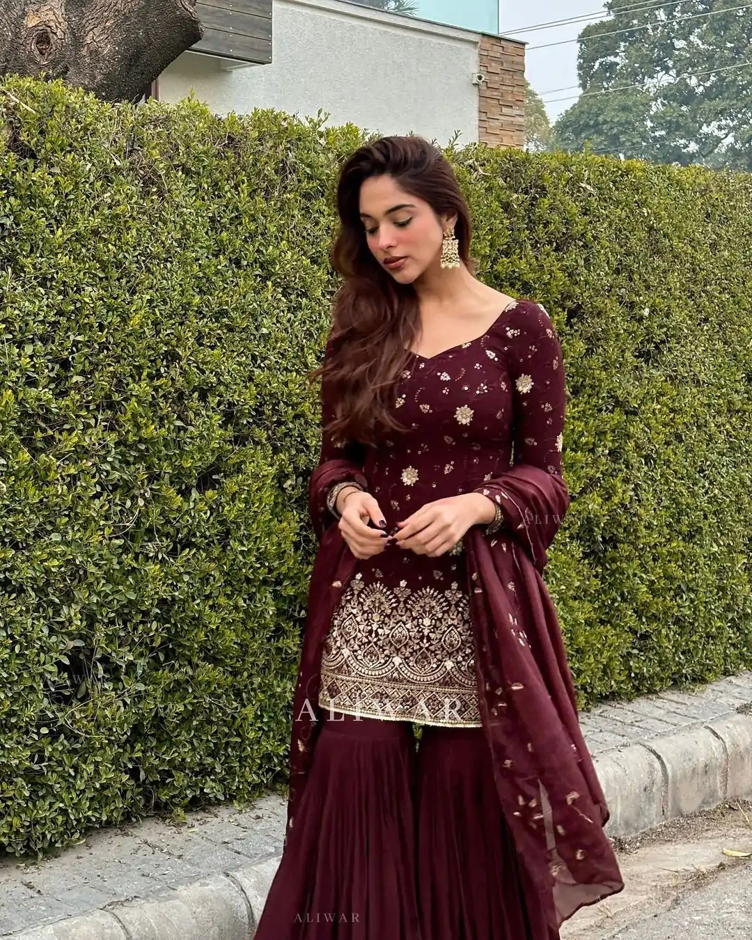 SSR 470 Maroon Color Georgette Embroidery Sequence Salwar Suit Wedding, Party, Festive, Events Expected Delivery 4-6 Working Days @ 1949/- Only | Salwar suit, Designer Suits, Casual Suits, Creative suits, Party Wear Suits, Straight Suits