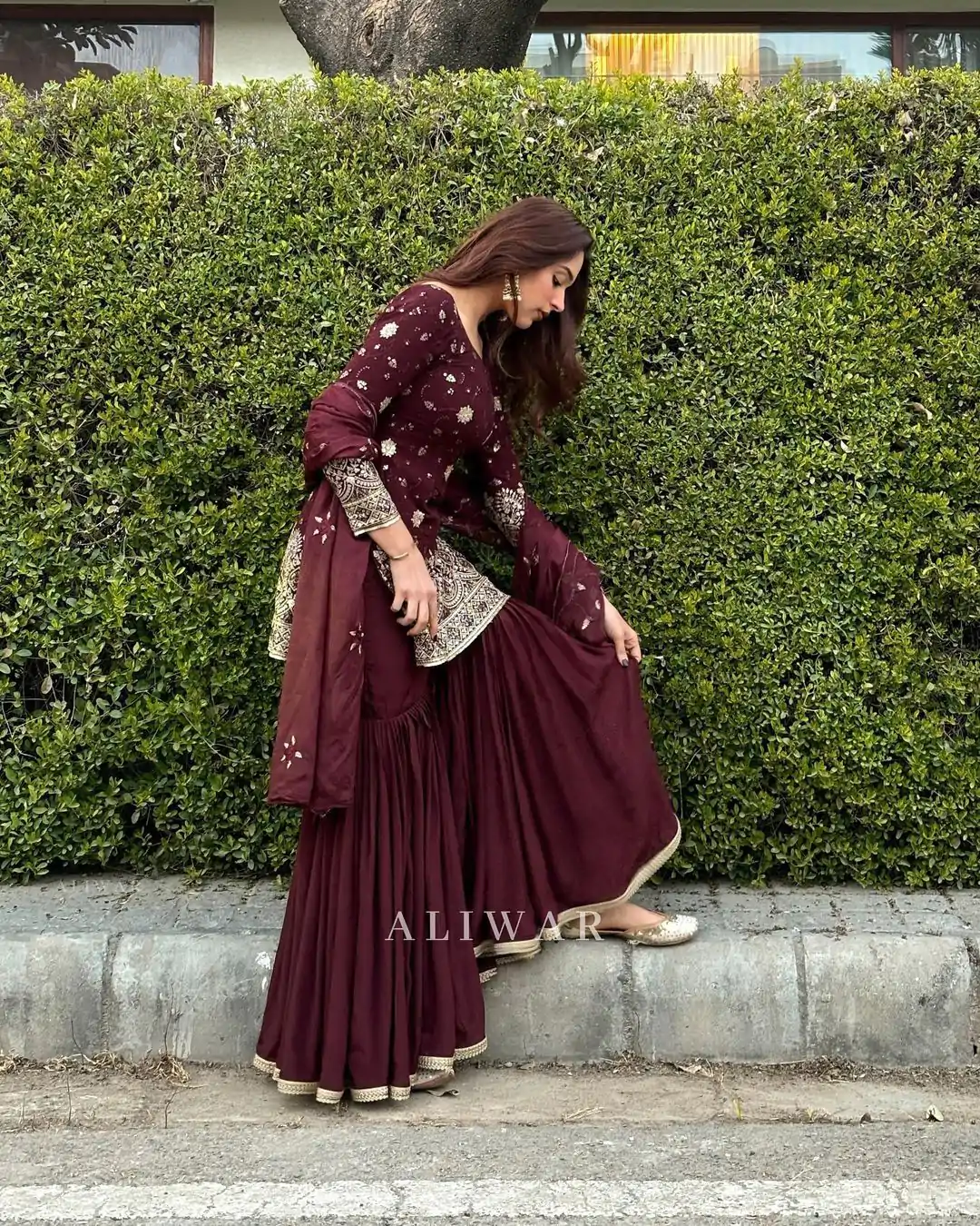 SSR 470 Maroon Color Georgette Embroidery Sequence Salwar Suit Wedding, Party, Festive, Events Expected Delivery 4-6 Working Days @ 1949/- Only | Salwar suit, Designer Suits, Casual Suits, Creative suits, Party Wear Suits, Straight Suits