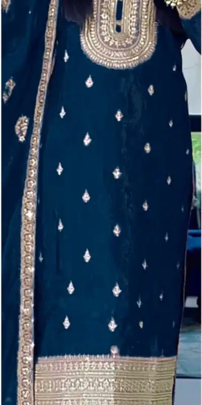 SRK 5162 Blue Color Faux Georgette Embroidery Salwar Suit Wedding, Party, Festive, Events Expected Delivery 4-6 Working Days @ 1999/- | Salwar suit, Designer Suits, Casual Suits, Creative suits, Palazzo Suits, Party Wear Suits, Patiala Suits, Straight Suits