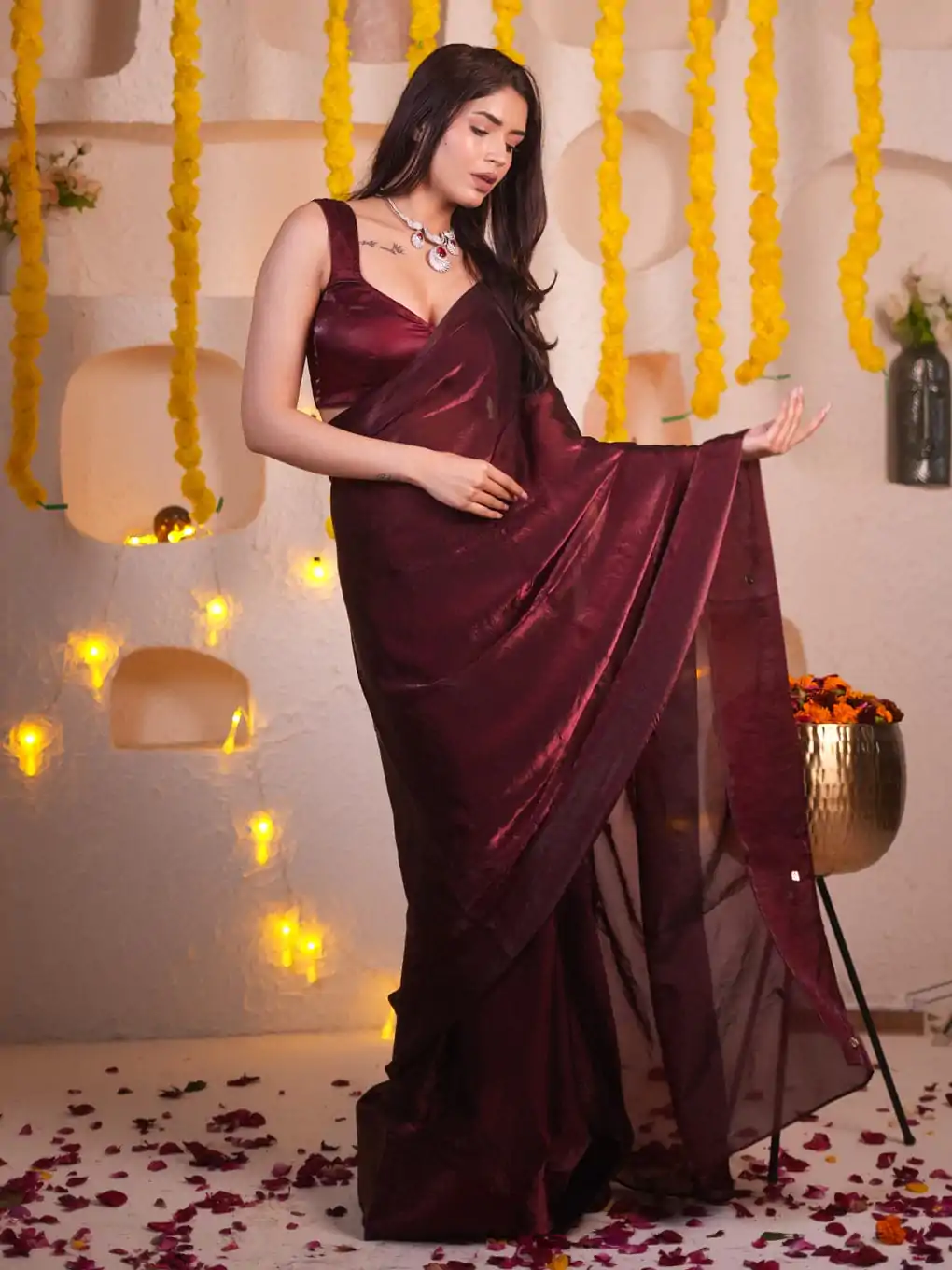  SC 241 Maroon Color Soft Fancy Tabby Design All Over Saree Party Wear, Events, Festivals Expected Delivery 4-6 Working Days 1999/- | Sarees, Bollywood Sarees, Creative Sarees, Designer Sarees, Embroidered Sarees, Ethnic Saree, Modern Digital sarees, Party Wear Sarees