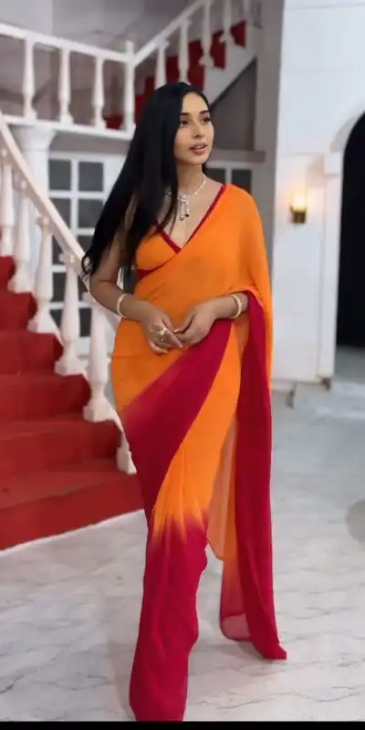 SC 268 Mustard Color Pure Soft Georgette Silk Design All Over Saree , Party Wear, Events, Festivals Expected Delivery 4-6 Working Days 1599/- | Sarees, Bollywood Sarees, Creative Sarees, Designer Sarees, Embroidered Sarees, Ethnic Saree, Modern Digital sarees, Party Wear Sarees