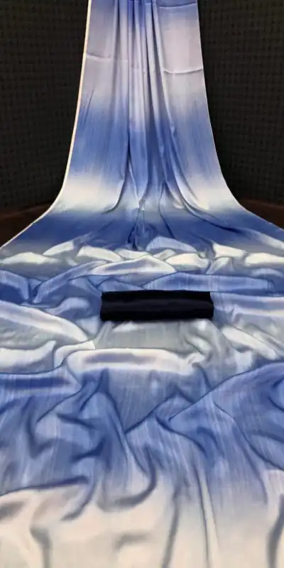 Veechis ANOKHI Light Blue Color Heavy Devsena Soft Silk Beautiful Digital Printed Saree Casual, Party Festive, Events Expected Delivery 4-6 Working @1499 | Sarees, Bollywood Sarees, Creative Sarees, Designer Sarees, Embroidered Sarees, Modern Digital sarees, Party Wear Sarees