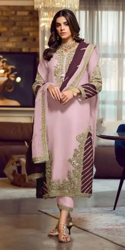 FC Pakistani 1019 Light Purple Georgette Embroidery Sequence Salwar Suit Wedding, Party, Festive events, Expected Delivery  4-6 Working Days @2099 | Salwar suit, Designer Suits, Casual Suits, Creative suits, Palazzo Suits, Party Wear Suits, Patiala Suits, Straight Suits