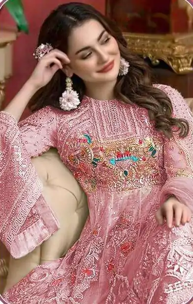 FC 241 Pink Color Heavy Net Sequence Embroidery Sharara Suit Wedding, Party, Festive Expected Delivery 4-6 Working Days  @2399/- | Jump Suits, Salwar suit, Designer Suits, Casual Suits, Creative suits, Palazzo Suits, Party Wear Suits, Patiala Suits, Straight Suits