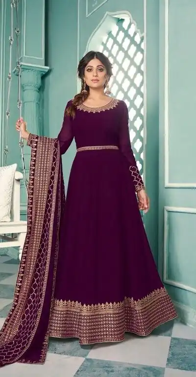 FC ASHIRWAD 8338 Purple Color Georgette Embroidery Sequence Sharara Suit Wedding, Party, Festive Expected Delivery 4-6 Working Days  @2549/- | Jump Suits, Salwar suit, Designer Suits, Casual Suits, Creative suits, Palazzo Suits, Party Wear Suits, Patiala Suits, Straight Suits