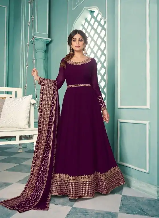 FC ASHIRWAD 8338 Purple Color Georgette Embroidery Sequence Sharara Suit Wedding, Party, Festive Expected Delivery 4-6 Working Days  @2549/- | Jump Suits, Salwar suit, Designer Suits, Casual Suits, Creative suits, Palazzo Suits, Party Wear Suits, Patiala Suits, Straight Suits