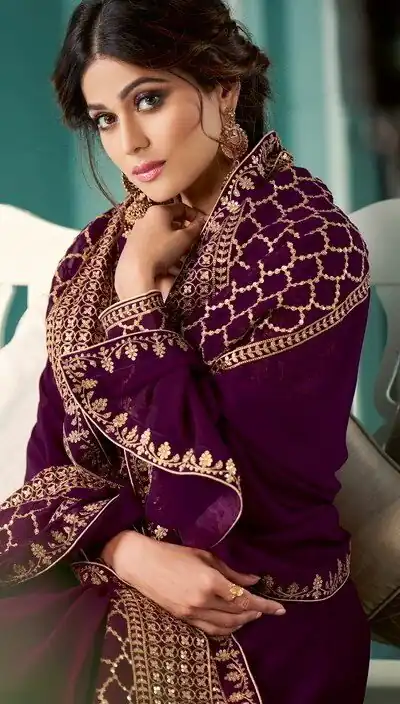 FC ASHIRWAD 8338 Purple Color Georgette Embroidery Sequence Sharara Suit Wedding, Party, Festive Expected Delivery 4-6 Working Days  @2549/- | Jump Suits, Salwar suit, Designer Suits, Casual Suits, Creative suits, Palazzo Suits, Party Wear Suits, Patiala Suits, Straight Suits