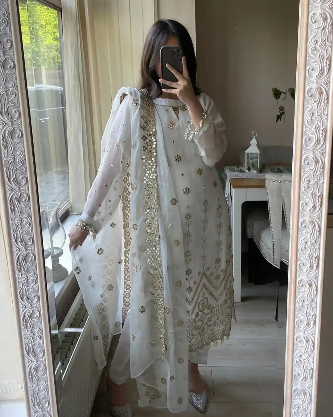 VLM 203 White Color Georgette Embroidery Sequence Salwar Suit Wedding, Party, Festive, Events Expected Delivery 4-6 Working Days @ 1999/- Only | Salwar suit, Designer Suits, Casual Suits, Creative suits, Party Wear Suits, Straight Suits