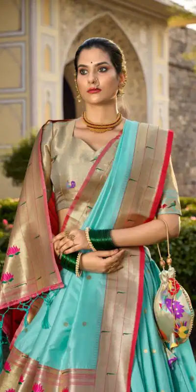 LNB 2021 Sky Blue Jacquard Silk Weaving Zari Lehenga Choli Festive Party Wedding, Events etc. Delivery 4-6 Working Days @3499/- | Lehenga, Bollywood Lehenga, Creative Lehenga, Designer Lehenga, Embroidered Lehenga, Party Wear Lehenga