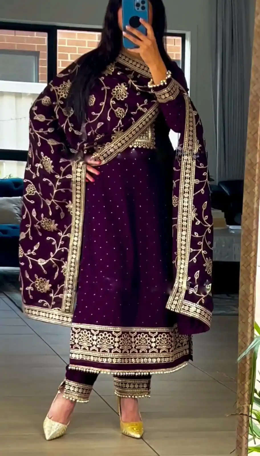 SRK 5175 Purple Color Georgette Embroidery Sequence Salwar Suit Casual, Wedding, Party, Festive, Events . Expected Delivery  4-6 Working Days @1999/- | Salwar suit, Designer Suits, Casual Suits, Creative suits, Palazzo Suits, Party Wear Suits, Patiala Suits, Straight Suits