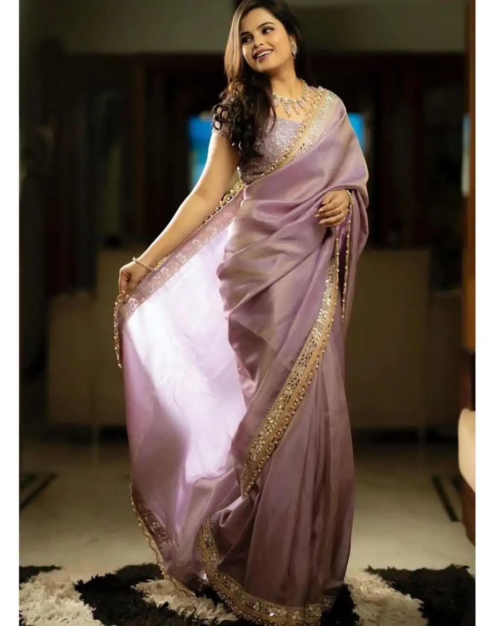 BT 3106 Purple Color Silver Tissue Silk Embroidery Sequence Saree Casual, Party Wear, Traditional Wear, Wedding Wear, Events Etc.@1999/- | Sarees, Bollywood Sarees, Creative Sarees, Designer Sarees, Ethnic Saree, Modern Digital sarees, Party Wear Sarees