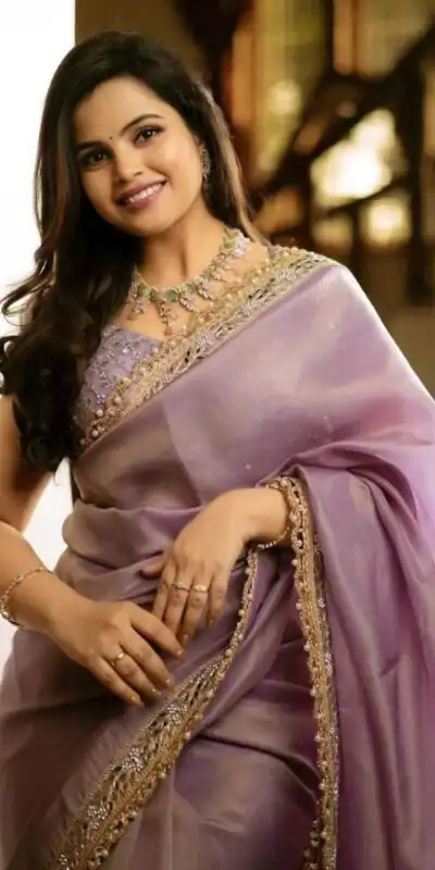 BT 3106 Purple Color Silver Tissue Silk Embroidery Sequence Saree Casual, Party Wear, Traditional Wear, Wedding Wear, Events Etc.@1999/- | Sarees, Bollywood Sarees, Creative Sarees, Designer Sarees, Ethnic Saree, Modern Digital sarees, Party Wear Sarees