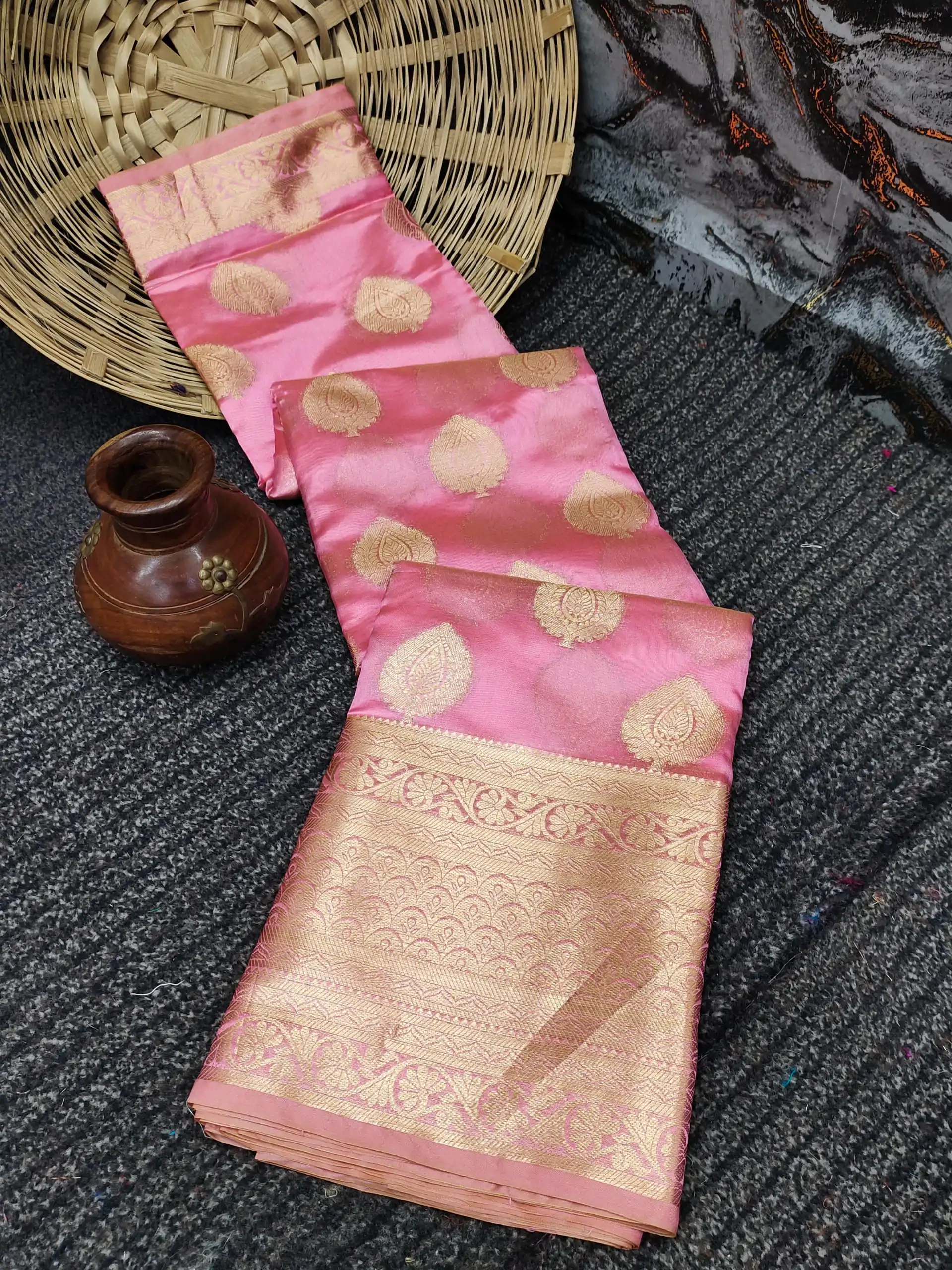 MB 3246 Baby Pink Color Organza Silk Beautiful Gold Zari Saree Casual, Wedding, Party, Festival, Events, Etc. Expected Delivery 4-6 Working Days @1599/- | Sarees, Bollywood Sarees, Creative Sarees, Designer Sarees, Embroidered Sarees, Ethnic Saree, Modern Digital sarees, Party Wear Sarees