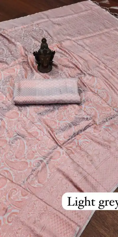 GK Kubera Light Grey Color Soft Silk Beautiful Rich Pallu All Over Saree Events Casual Wedding Festive . Expected Delivery  4-6 Working Days @1699/- | Sarees, Bollywood Sarees, Creative Sarees, Designer Sarees, Embroidered Sarees, Ethnic Saree, Modern Digital sarees, Party Wear Sarees
