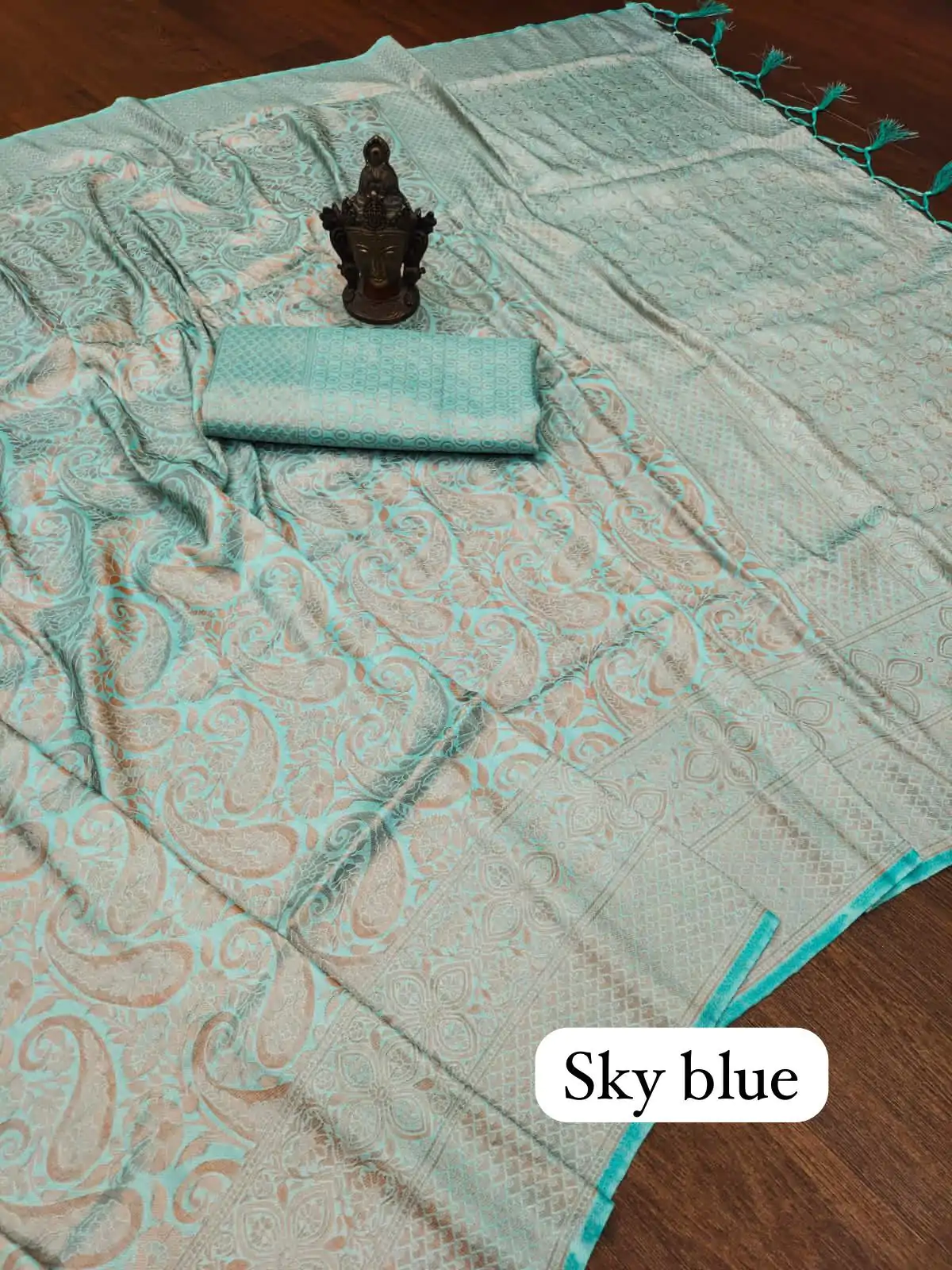 GK Kubera Sky Blue Color Soft Silk Beautiful Rich Pallu All Over Saree Events Casual Wedding Festive . Expected Delivery  4-6 Working Days @1699/- | Sarees, Bollywood Sarees, Creative Sarees, Designer Sarees, Embroidered Sarees, Ethnic Saree, Modern Digital sarees, Party Wear Sarees
