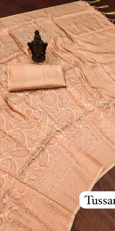 GK Kubera Tussar Color Soft Silk Beautiful Rich Pallu All Over Saree Events Casual Wedding Festive . Expected Delivery  4-6 Working Days @1699/- | Sarees, Bollywood Sarees, Creative Sarees, Designer Sarees, Embroidered Sarees, Ethnic Saree, Modern Digital sarees, Party Wear Sarees