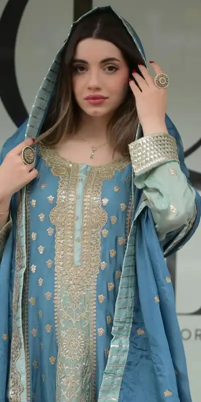 KF 1649 Firozi Color Georgette Sequences Embroidered Salwar Suit Wedding, Party, Festive, Events Etc.  Expected Delivery 4-6 Working Days @2999/-Only | Salwar suit, Designer Suits, Casual Suits, Creative suits, Palazzo Suits, Party Wear Suits, Straight Suits