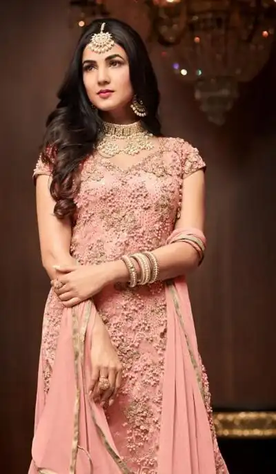 FC Maisha 1103 White Color Football Net Embroidery Sharara Suit Wedding, Party, Festive Expected Delivery 4-6 Working Days @2099/- | Jump Suits, Salwar suit, Designer Suits, Casual Suits, Creative suits, Palazzo Suits, Party Wear Suits, Patiala Suits, Straight Suits