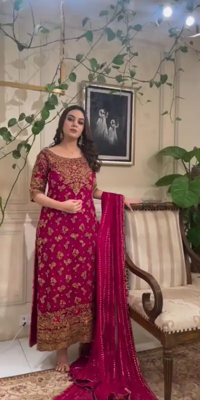 MF 240 Pink Color Georgette Sequence Embroidery Salwar Suit Wedding, Party, Festive, Events Etc. Expected Delivery 4-6 Working Days @2399/- | Jump Suits, Salwar suit, Designer Suits, Casual Suits, Creative suits, Palazzo Suits, Party Wear Suits, Patiala Suits, Straight Suits