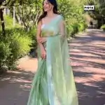 DF Burberry Pista Green Color Burberry Silk Diamond Sequins Saree Casual, Party Wear, Wedding, Events Etc Delivery Expected.4-6 Working Days 1899/- | Sarees, Bollywood Sarees, Creative Sarees, Designer Sarees, Embroidered Sarees, Ethnic Saree, Modern Digital sarees, Party Wear Sarees
