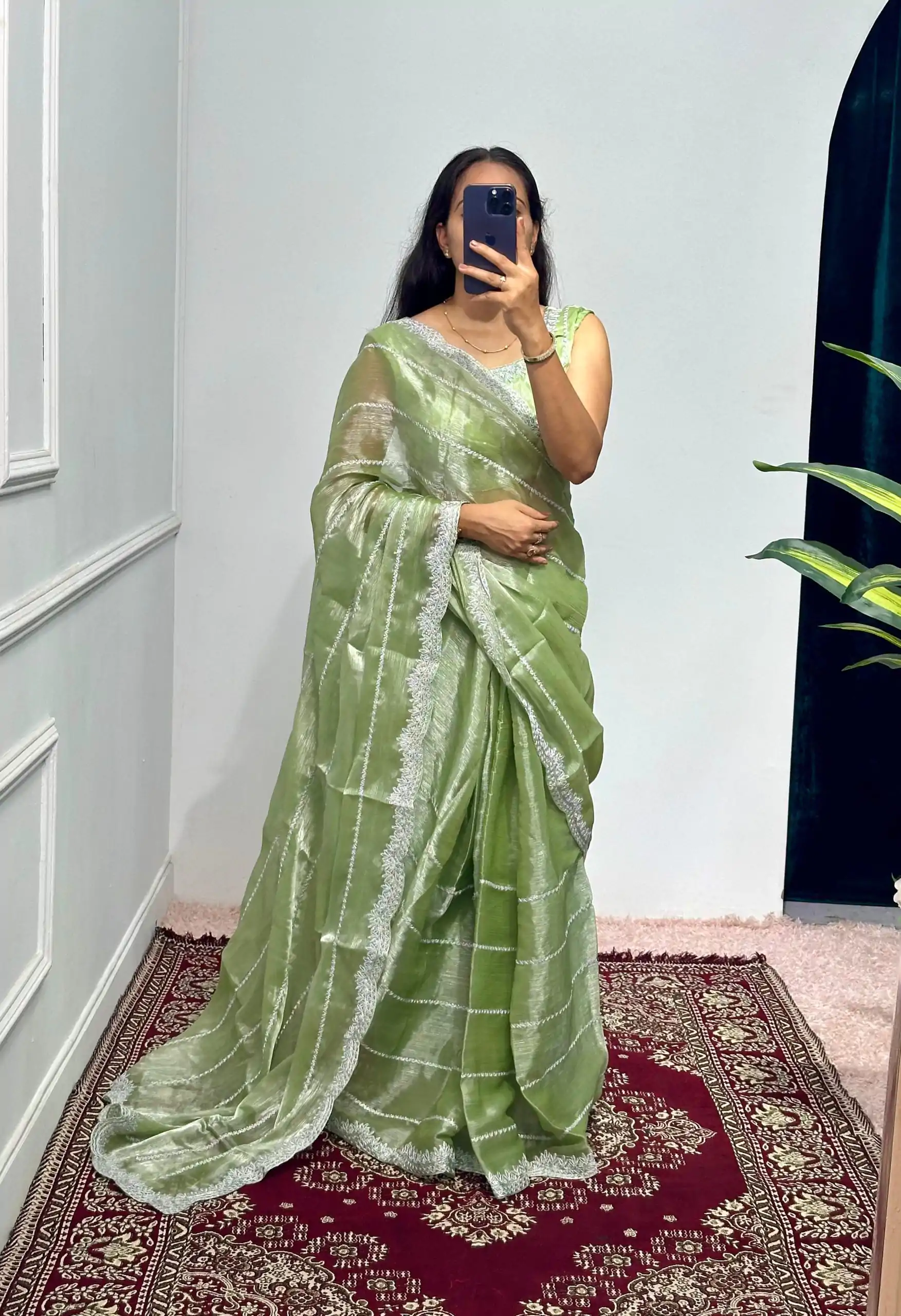 ST 476 Pista Green Color Burberry Blooming Embroidery Zari Saree Casual, Wedding, Party, Festive, Events Etc. Expected Delivery 4-6 Working Days @1899/- | Sarees, Bollywood Sarees, Creative Sarees, Designer Sarees, Embroidered Sarees, Ethnic Saree, Modern Digital sarees, Party Wear Sarees