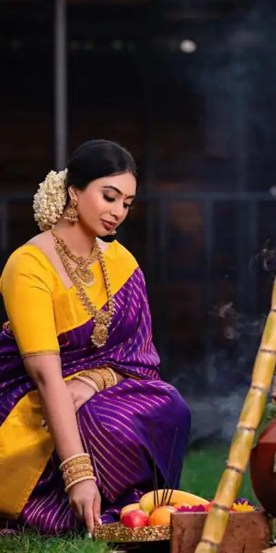 DDF POOJA Rebecca Purple Color Soft Lichi Silk Ordinary Design Rich Pallu Saree Casual, Party Wear, Events, Festivals Expected Delivery 4-6 Working @1499 | Sarees, Bollywood Sarees, Creative Sarees, Designer Sarees, Embroidered Sarees, Ethnic Saree, Modern Digital sarees, Party Wear Sarees