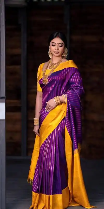 DDF POOJA Rebecca Purple Color Soft Lichi Silk Ordinary Design Rich Pallu Saree Casual, Party Wear, Events, Festivals Expected Delivery 4-6 Working @1499 | Sarees, Bollywood Sarees, Creative Sarees, Designer Sarees, Embroidered Sarees, Ethnic Saree, Modern Digital sarees, Party Wear Sarees