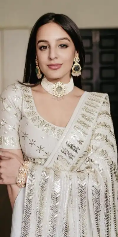 DF 3377 White Color Georgette Embroidery Sequins Saree Casual, Party Wear, Wedding, Events Etc Delivery Expected.4-6 Working Days 1799/- | Sarees, Bollywood Sarees, Creative Sarees, Designer Sarees, Embroidered Sarees, Ethnic Saree, Modern Digital sarees, Party Wear Sarees