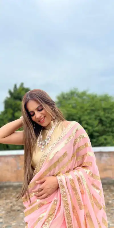 JR 610 Pink Color Georgette Embroidery Sequence Saree Casual, Wedding, Festive, Events Expected Delivery 4-6 Working Days @1749/- | Sarees, Bollywood Sarees, Creative Sarees, Designer Sarees, Embroidered Sarees, Ethnic Saree, Modern Digital sarees, Party Wear Sarees