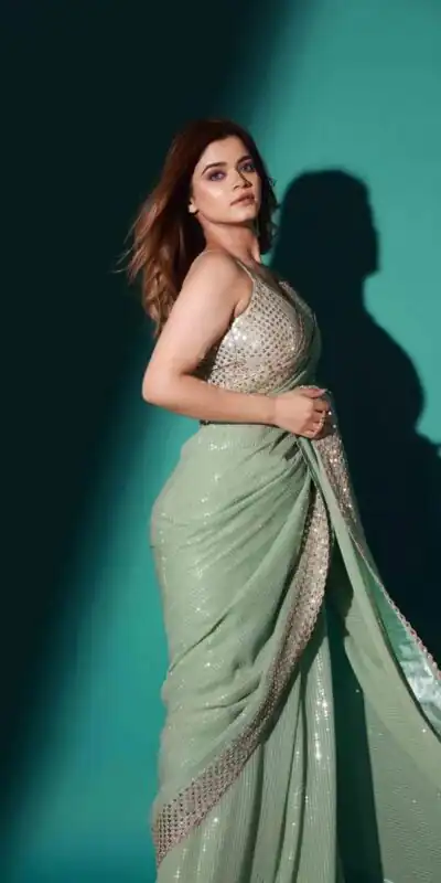 JR 583 Pista Color Georgette Embroidery Sequence Saree Casual, Wedding, Festive, Events Expected Delivery  4-6 Working Days @1749/- | Sarees, Bollywood Sarees, Creative Sarees, Designer Sarees, Embroidered Sarees, Ethnic Saree, Modern Digital sarees, Party Wear Sarees