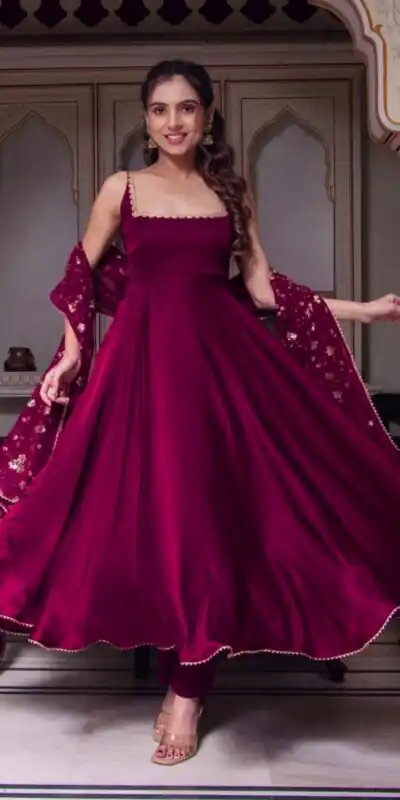 SRK 5128 Purple Color Heavy Faux Georgette With Fully Flair Salwar Suit Wedding, Party, Festive, Events Expected Delivery 4-6 Working Days @ 1899/- | Jump Suits, Salwar suit, Designer Suits, Casual Suits, Creative suits, Palazzo Suits, Party Wear Suits, Patiala Suits, Straight Suits