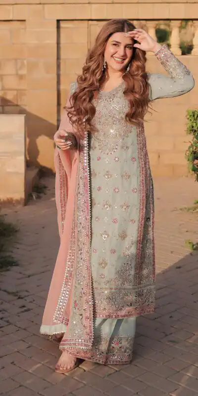 SRK 5176 Blue Color Georgette Embroidery Sequence Salwar Suit Wedding, Party, Festive, Events Expected Delivery 4-6 Working Days @ 1999/- | Jump Suits, Salwar suit, Designer Suits, Casual Suits, Creative suits, Palazzo Suits, Party Wear Suits, Patiala Suits, Straight Suits