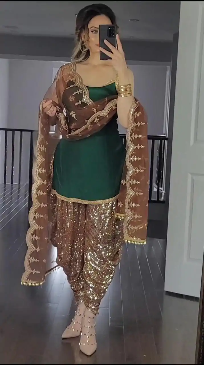 MF 245 Green Color Faux Georgette Embroidery Salwar Suit  Wedding, Party, Festive, Events Etc. Expected 4-6 Working Days @2099/- | Salwar suit, Designer Suits, Casual Suits, Creative suits, Palazzo Suits, Party Wear Suits, Patiala Suits, Straight Suits