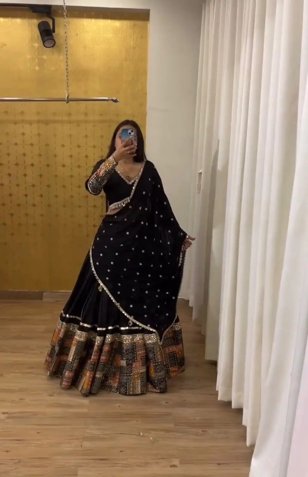 ZSR 3072 Black Color Georgette Embroidery Sequence Lehenga Choli Lehenga Choli Wedding, Party, Events Etc. Expected Delivery 4-6 Working Days 1949/- | Lehenga, Bollywood Lehenga, Creative Lehenga, Designer Lehenga, Embroidered Lehenga, Party Wear Lehenga