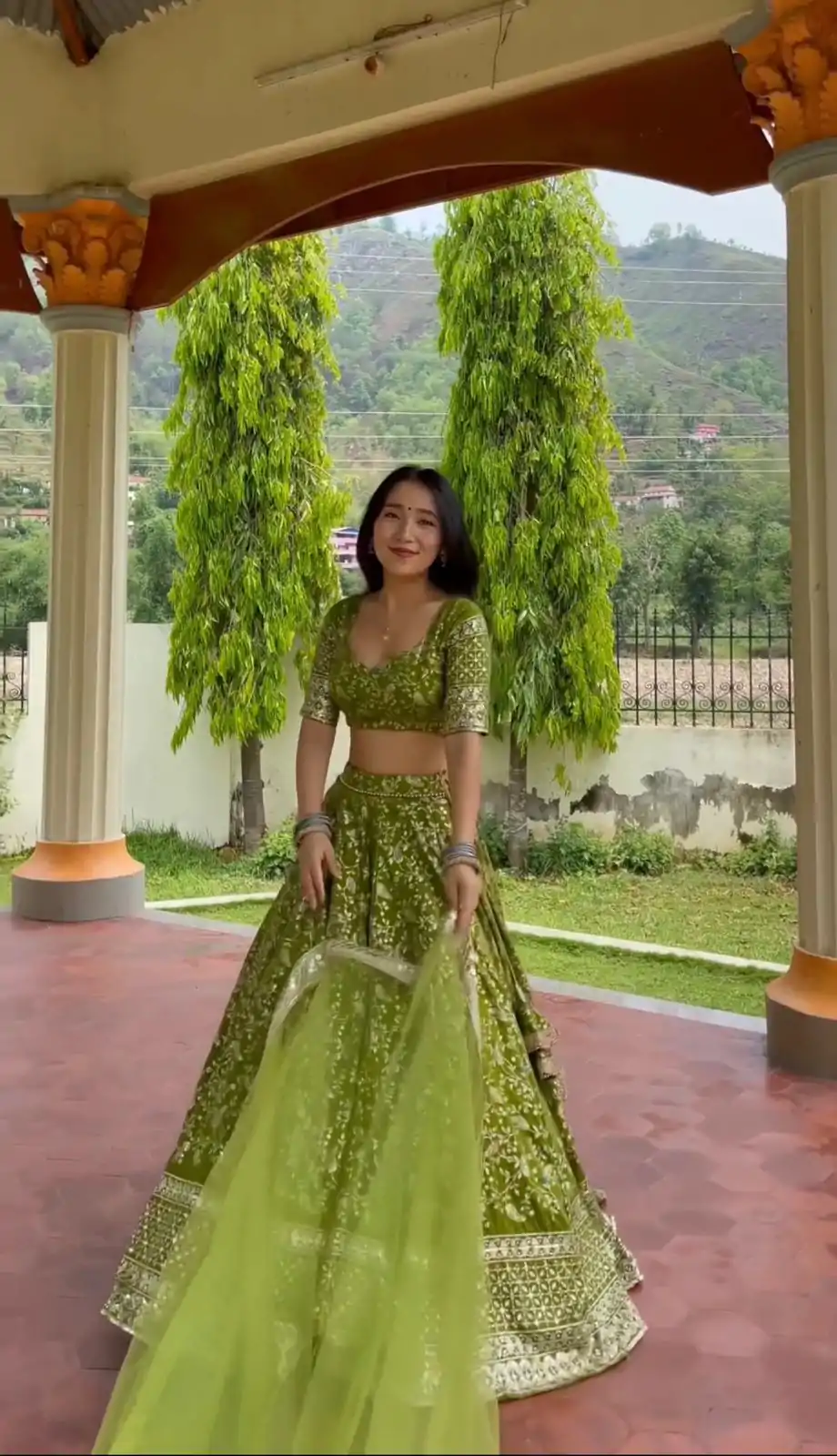 ZSR 3071 Green Color Georgette Embroidery Sequence Lehenga Choli Lehenga Choli Wedding, Party, Events Etc. Expected Delivery 4-6 Working Days 2299/- | Lehenga, Bollywood Lehenga, Creative Lehenga, Designer Lehenga, Embroidered Lehenga, Party Wear Lehenga