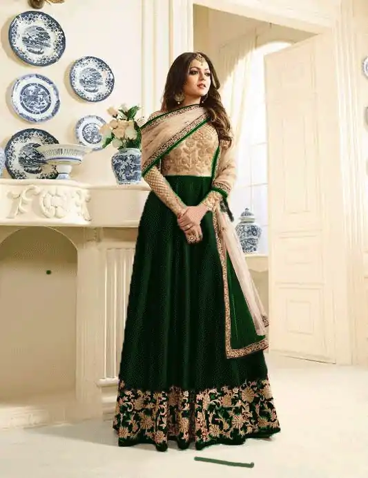 FC TL 1403 Green Color Mono Net +Heavy Phantom Sharara Suit Wedding, Party, Festive Expected Delivery 4-6 Working Days  @1949/- | Jump Suits, Salwar suit, Designer Suits, Casual Suits, Creative suits, Palazzo Suits, Party Wear Suits, Patiala Suits, Straight Suits