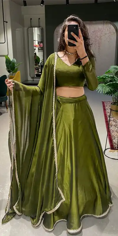 LNB 1227 Mahanadi Color Rangoli Silk Plain Lace Border Lehenga Choli Traditional Wear, Festive, Party, Wedding, Events Expected 4-6 Working Days @1799/- | Lehenga, Bollywood Lehenga, Creative Lehenga, Designer Lehenga, Embroidered Lehenga, Party Wear Lehenga