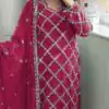 MF 409 Pink Color Georgette Embroidered Hand Work Salwar Suit Wedding, Party, Festive, Events Etc. Expected 4-6 Working Days @2149/- | Jump Suits, Salwar suit, Designer Suits, Casual Suits, Creative suits, Palazzo Suits, Party Wear Suits, Patiala Suits, Straight Suits